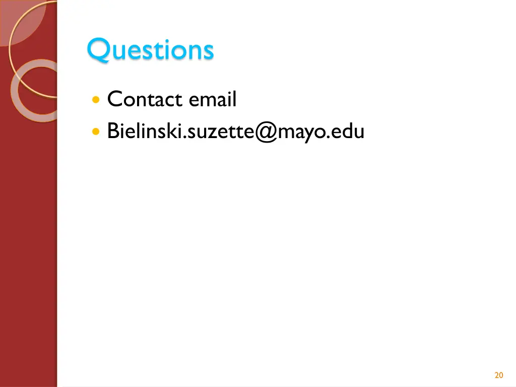 questions