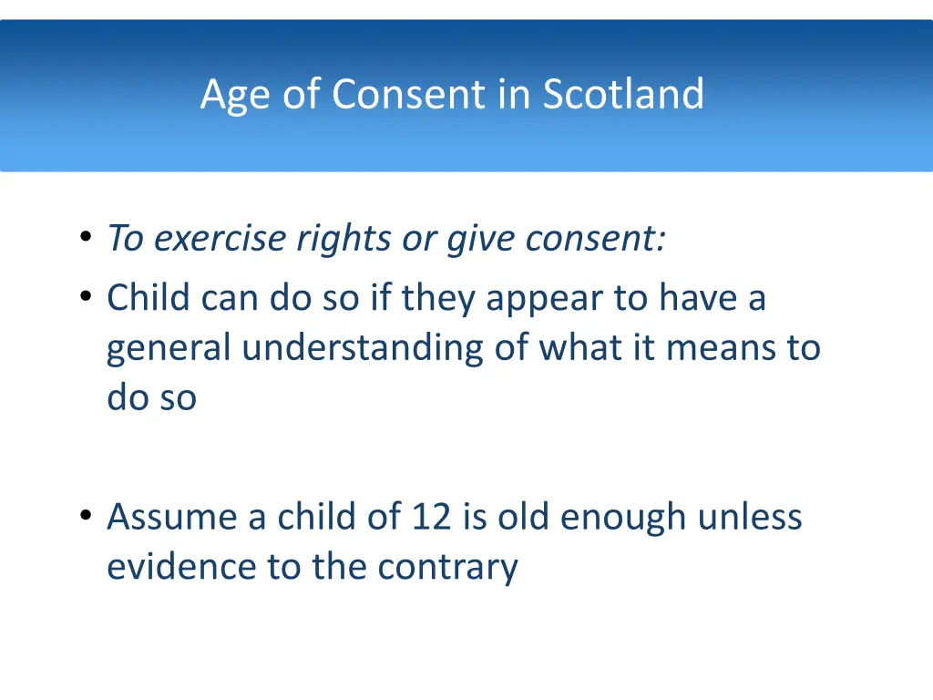 age of consent in scotland