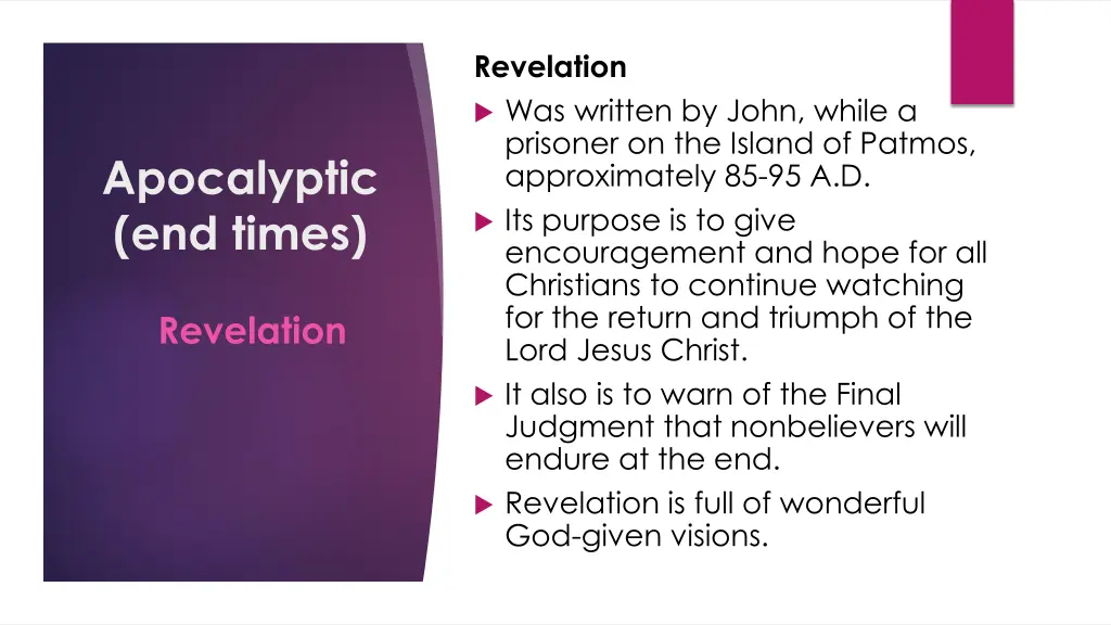 revelation was written by john while a prisoner