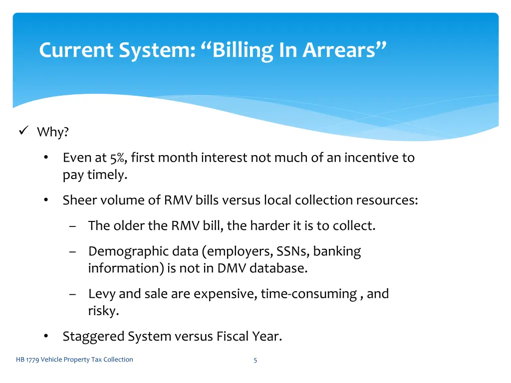 current system billing in arrears 2
