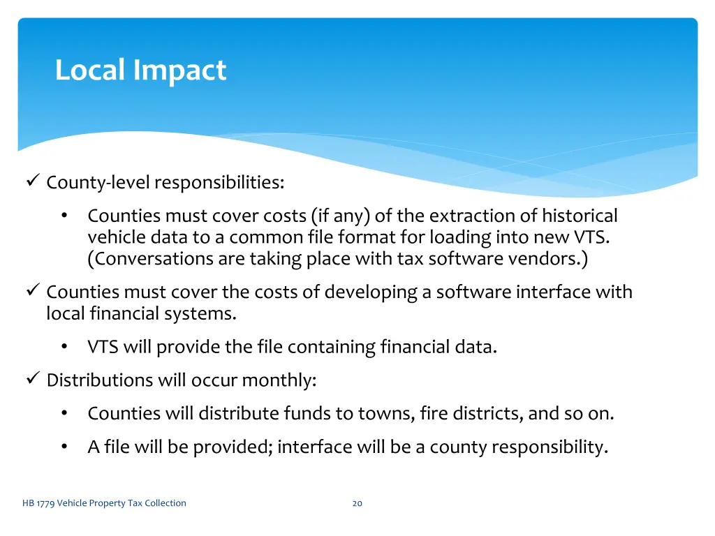 local impact 1