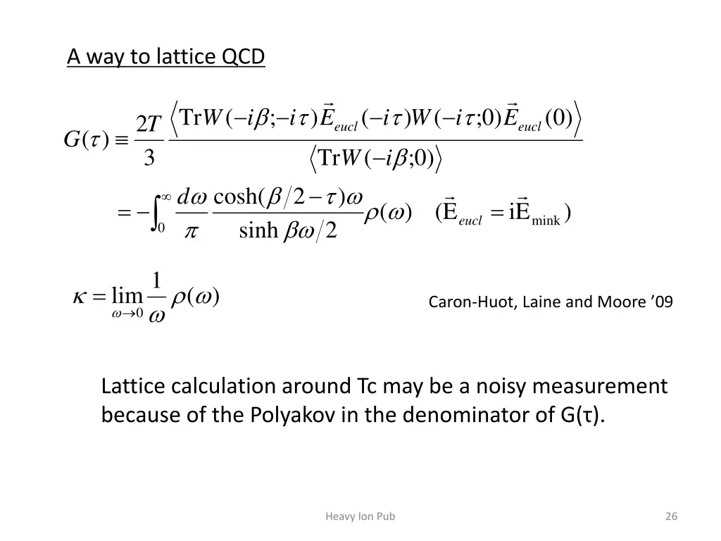 a way to lattice qcd