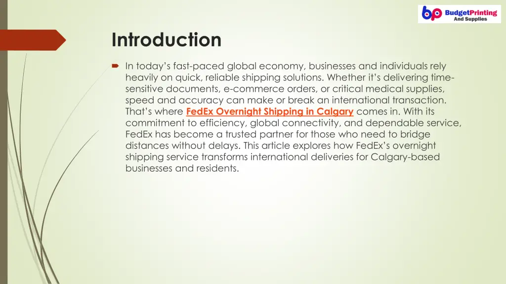 introduction