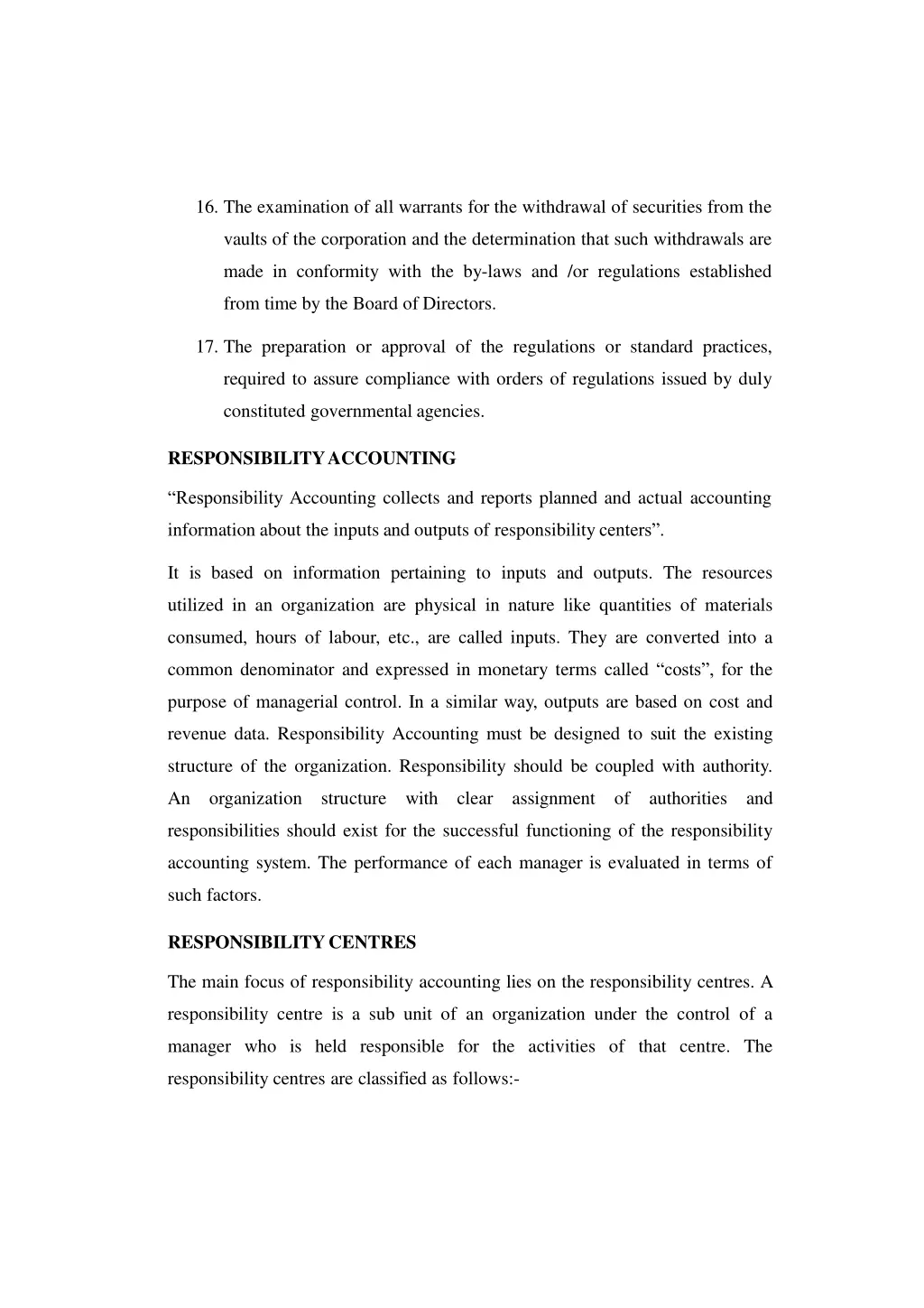 16 the examination of all warrants