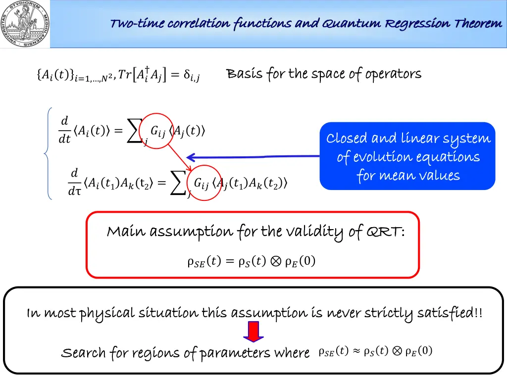 two two time correlation functions and quantum 5