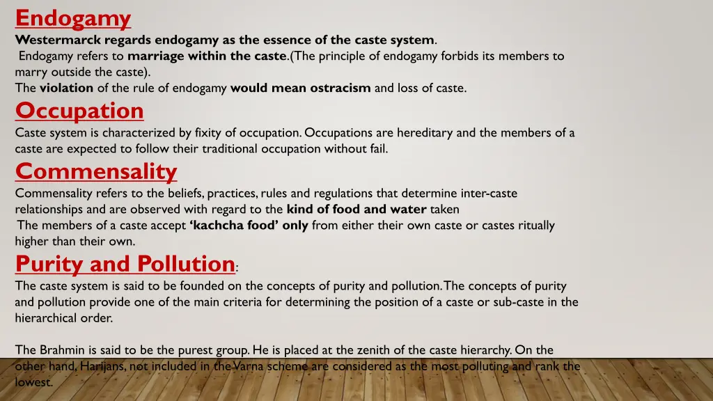 endogamy westermarck regards endogamy