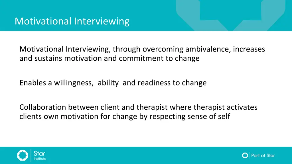 motivational interviewing 1