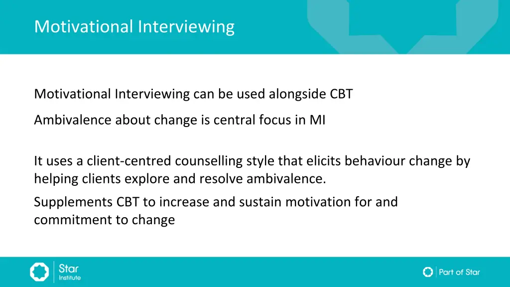 motivational interviewing