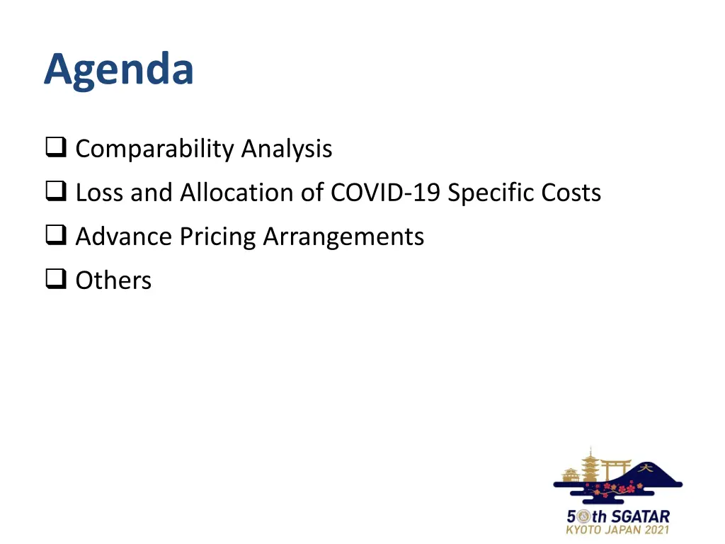 agenda