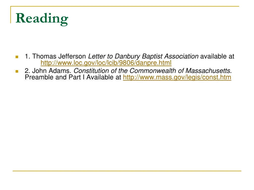 reading