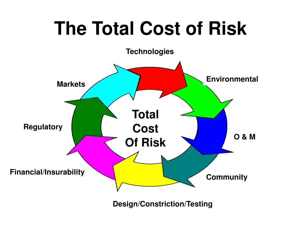 the total cost of risk