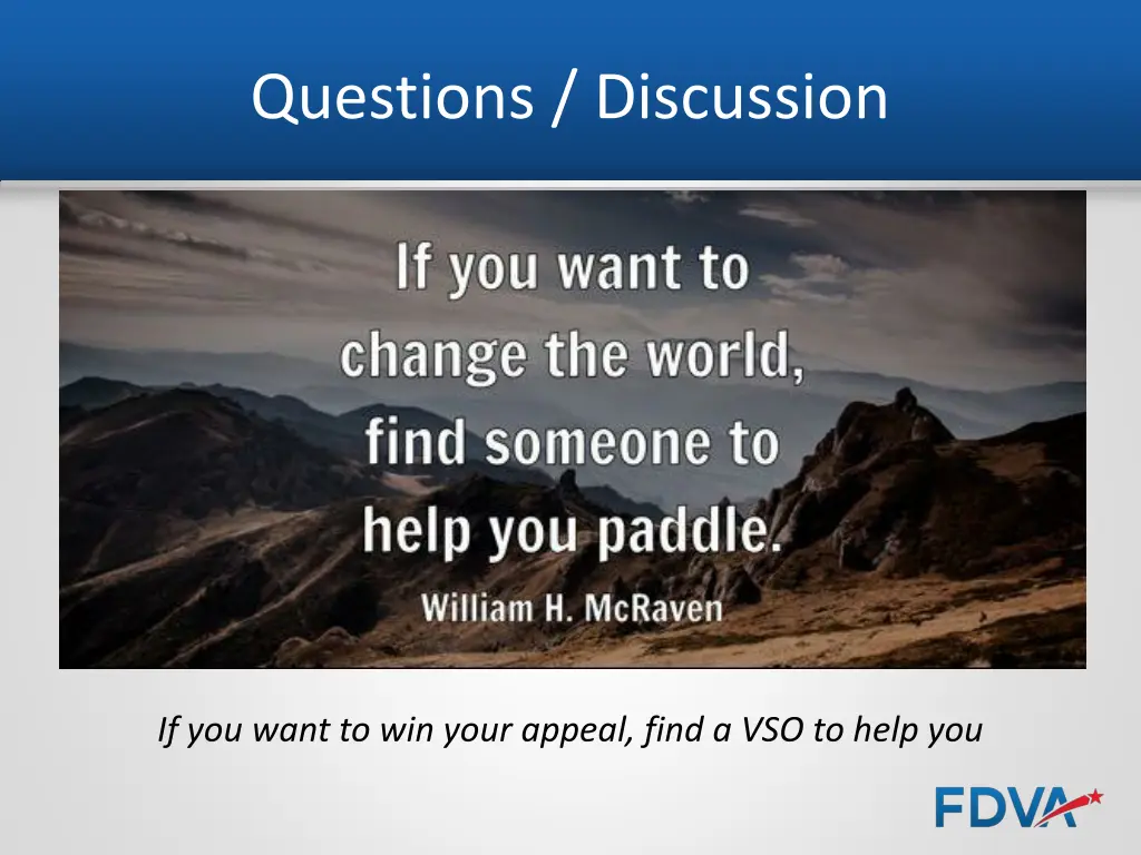 questions discussion