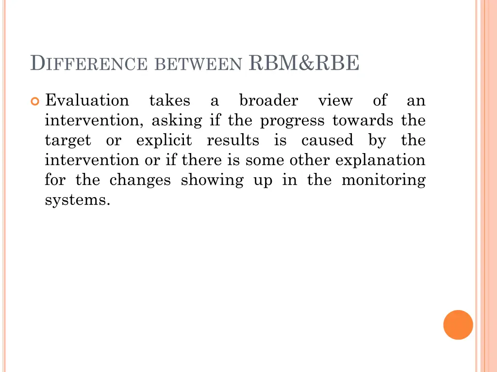 d ifference between rbm rbe