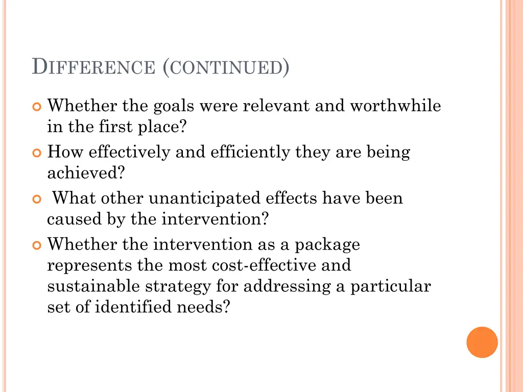 d ifference continued