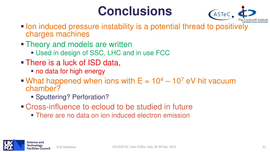 conclusions