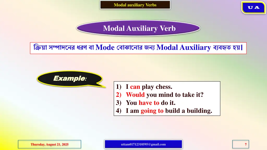 modal auxiliary verbs 2