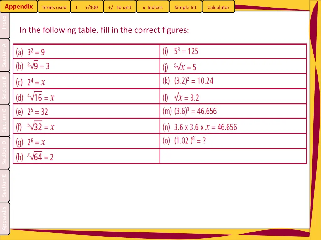 appendix 11