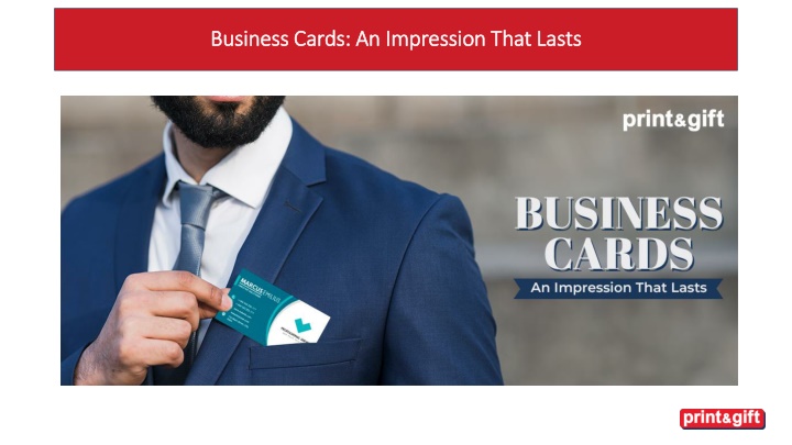 business cards an impression that lasts business