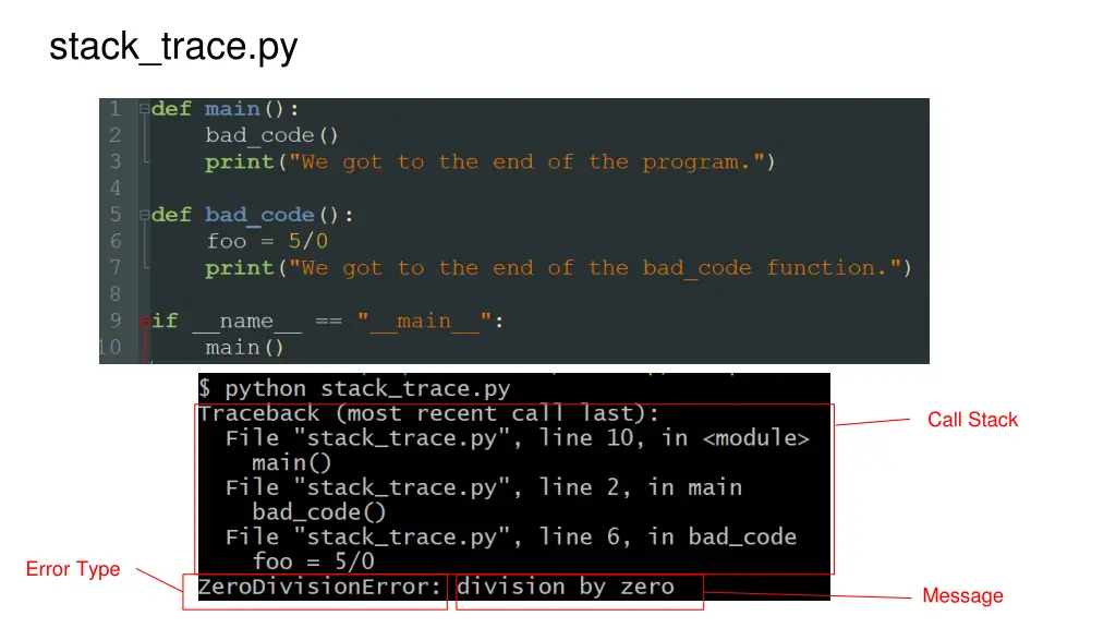 stack trace py 1