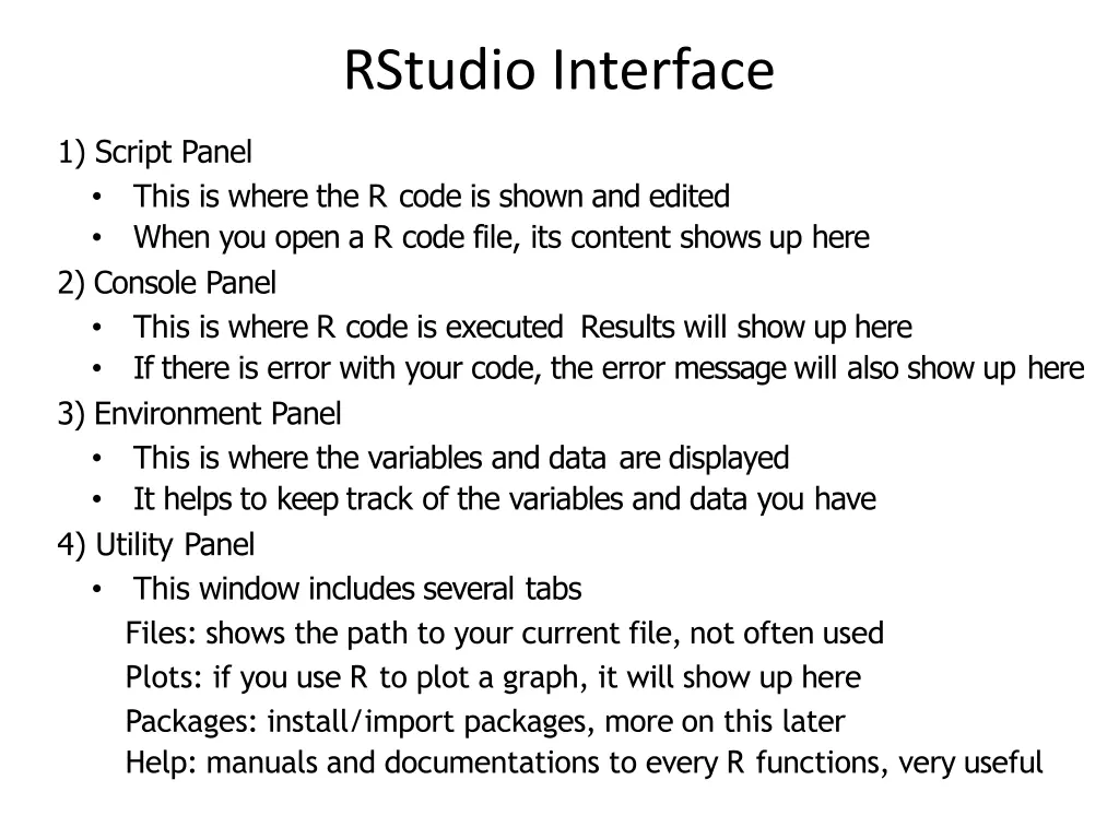 rstudio interface 1
