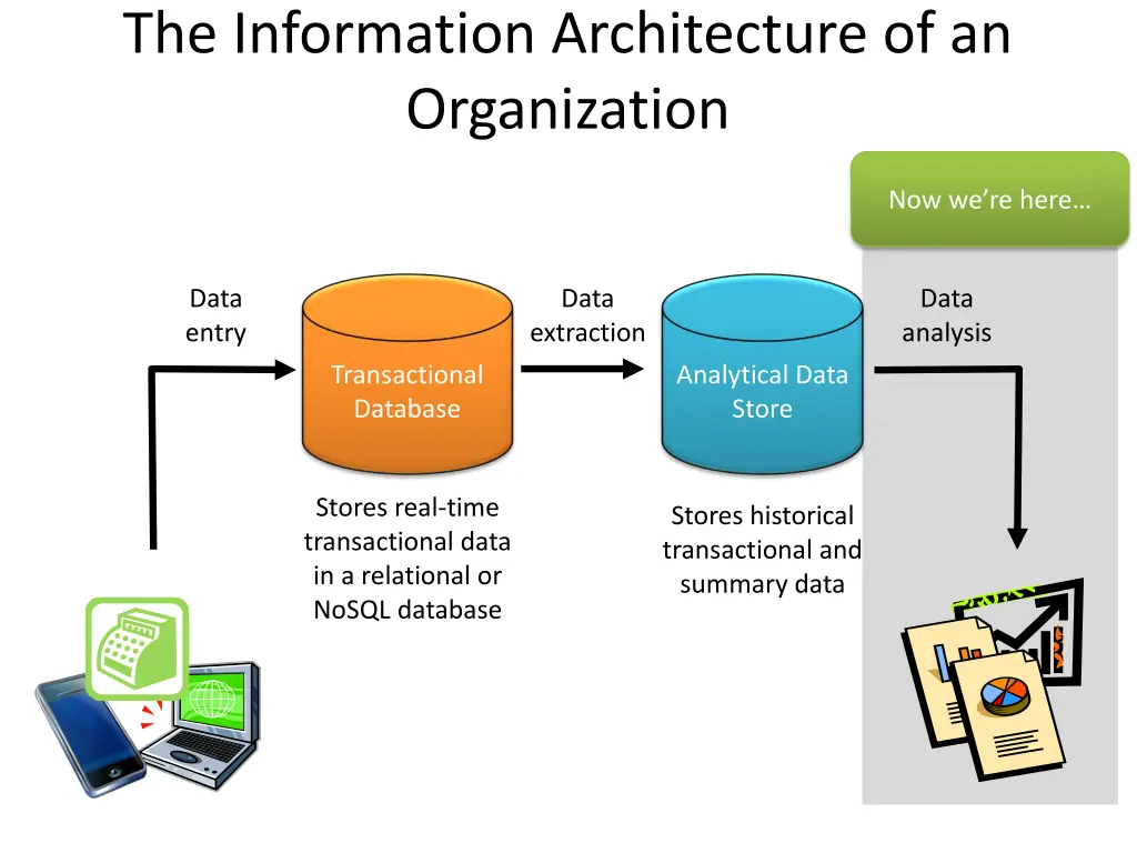 the information architecture of an organization