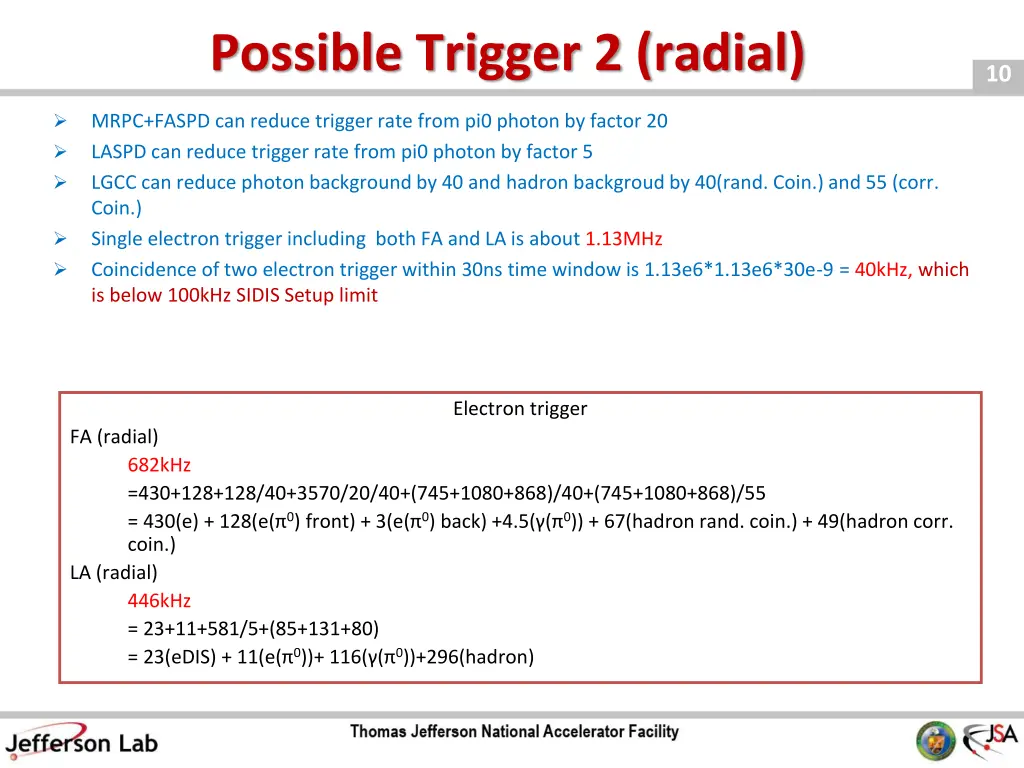 possible trigger 2 radial 1