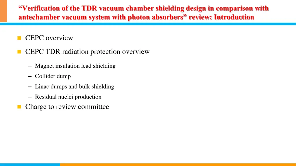 verification of the tdr vacuum chamber shielding