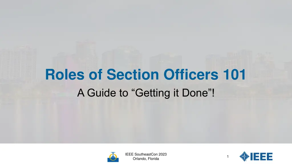 roles of section officers 101 a guide to getting