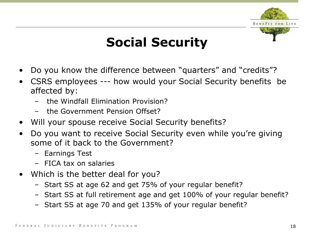 social security