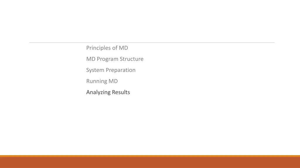 principles of md 3