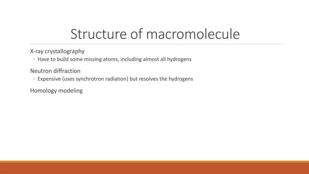structure of macromolecule