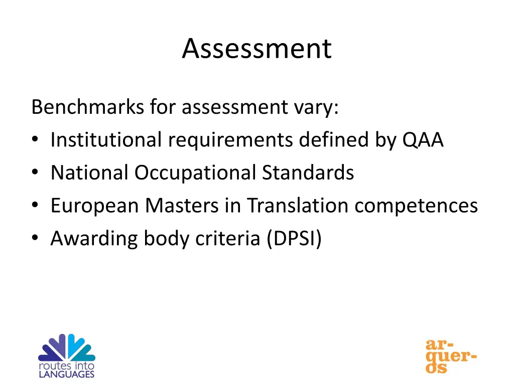 assessment