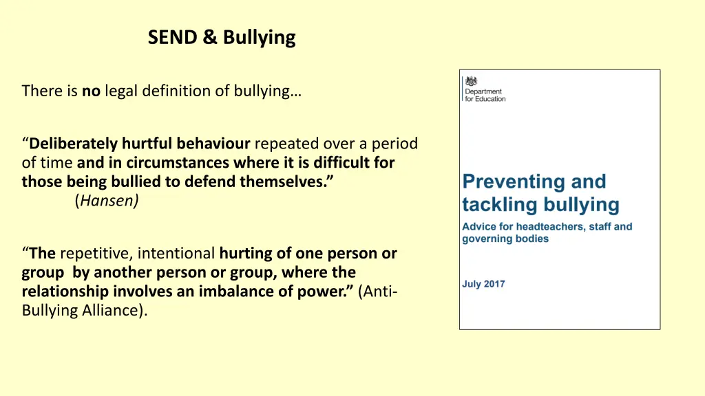 send bullying