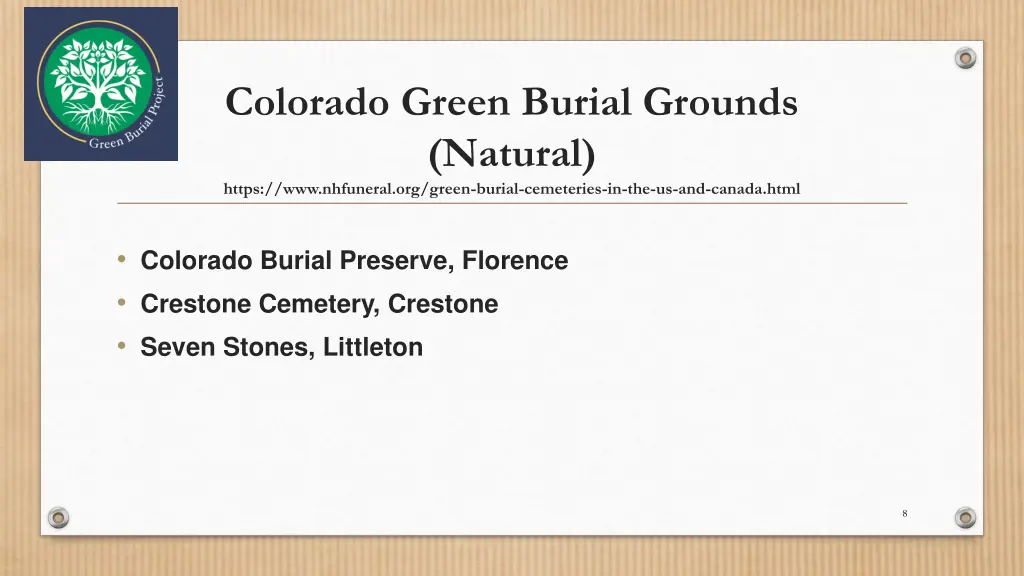 colorado green burial grounds natural https