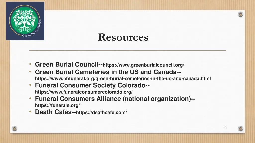 resources
