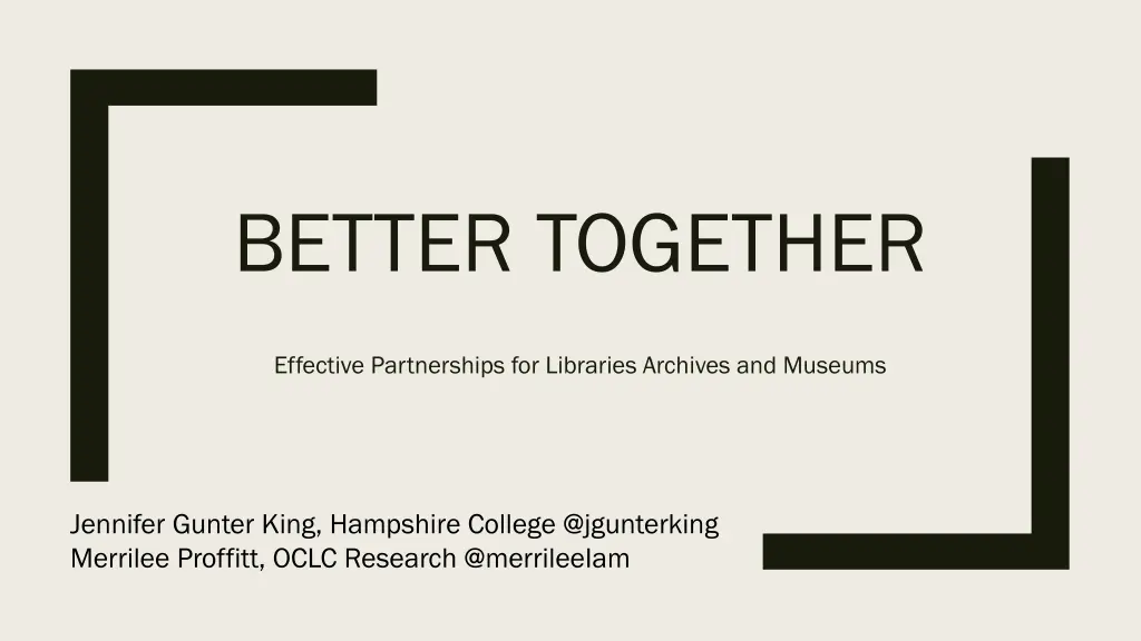 better together