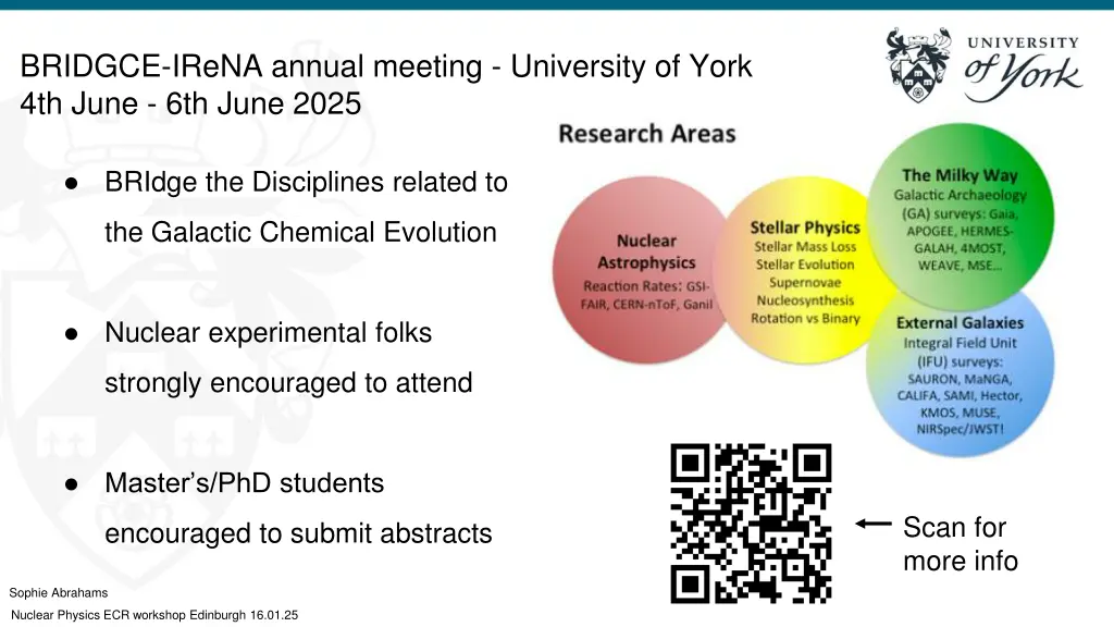 bridgce irena annual meeting university of york