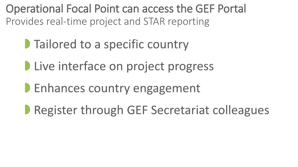 operational operational focal point can focal