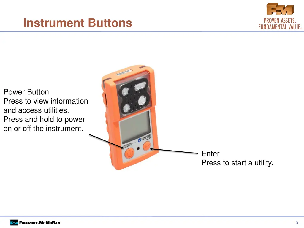 instrument buttons