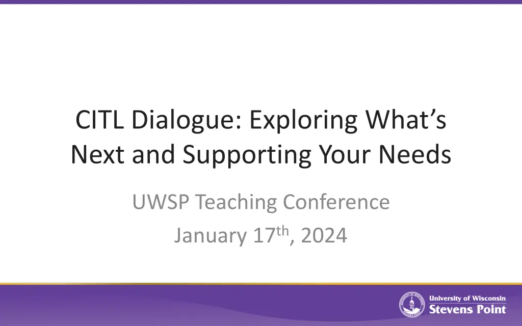 citl dialogue exploring what s next