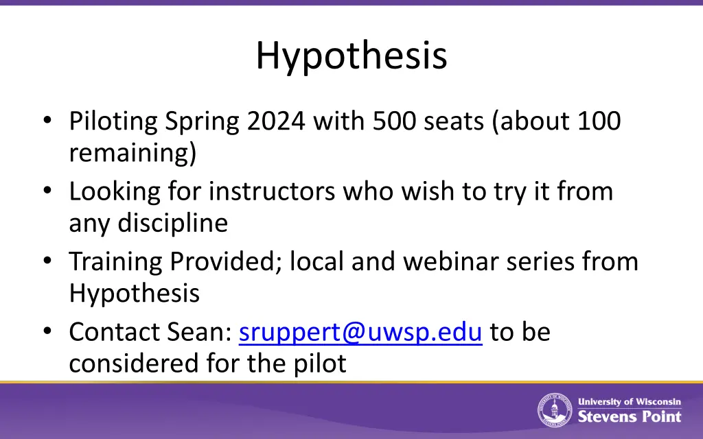 hypothesis 1