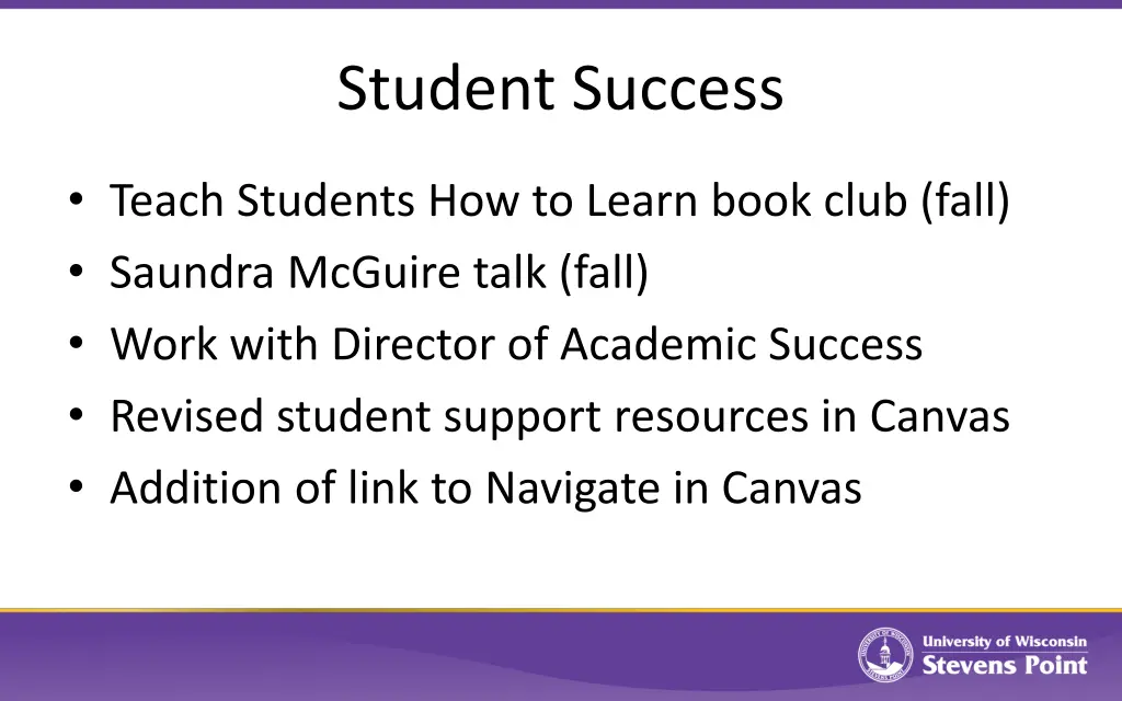 student success