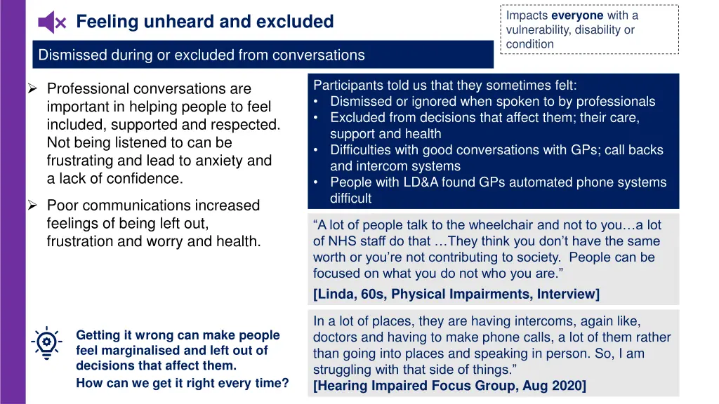 impacts everyone with a vulnerability disability 1