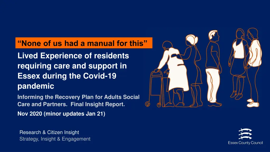none of us had a manual for this lived experience