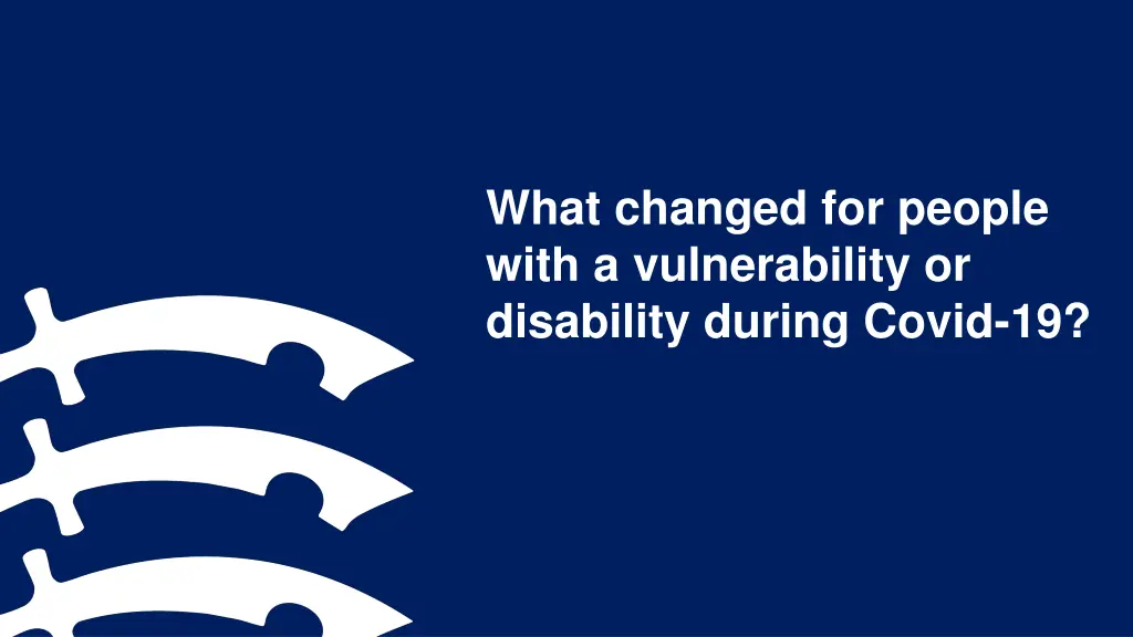 what changed for people with a vulnerability