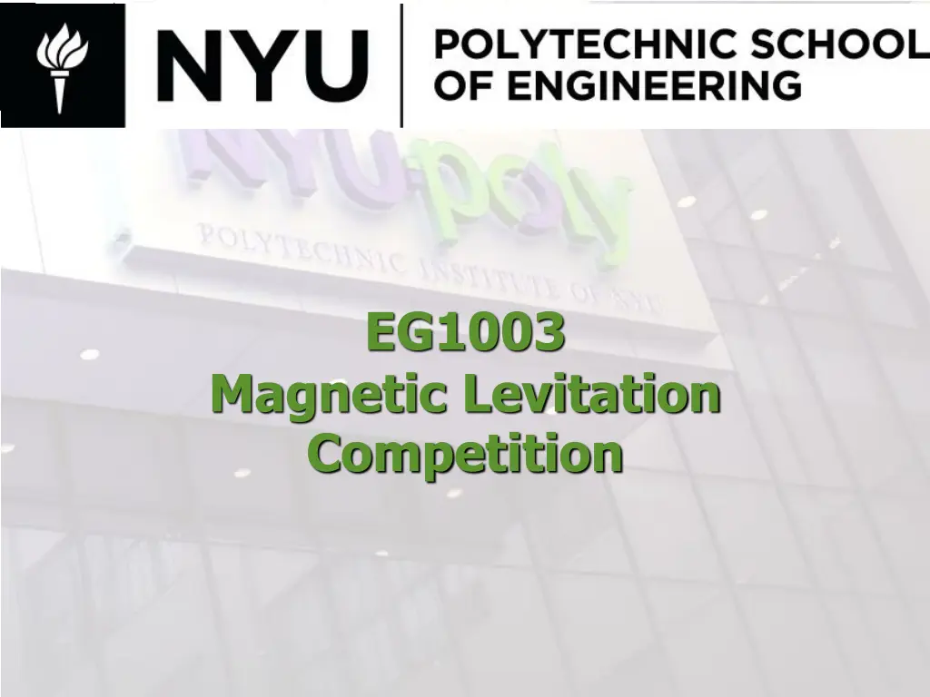 eg1003 introduction to engineering and design