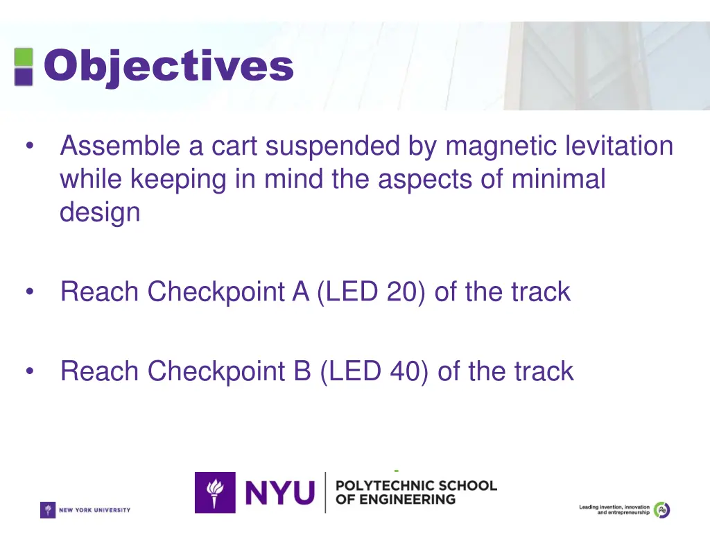 objectives