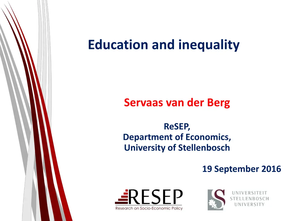 education and inequality