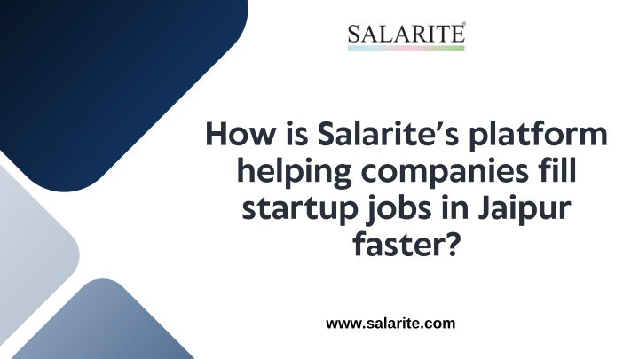 how is salarite s platform helping companies fill