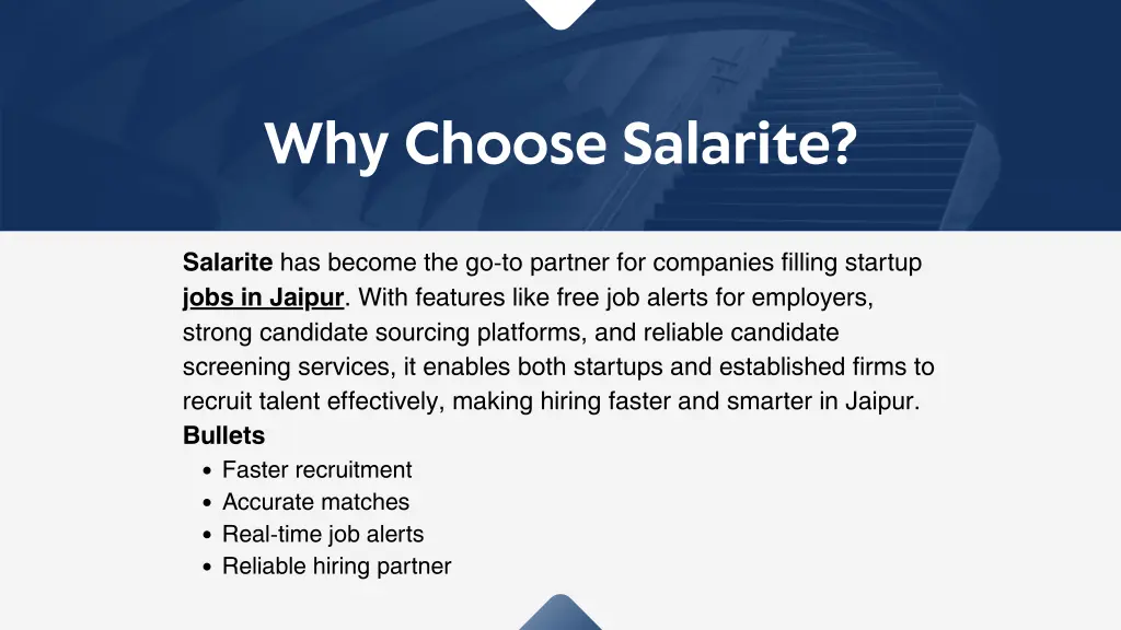 why choose salarite
